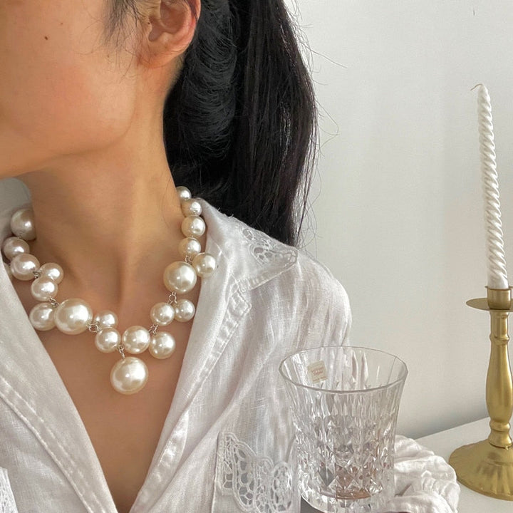 Elise | Fantastiskt Pärlhalsband - Eleganta klassiska smycken för kvinnor