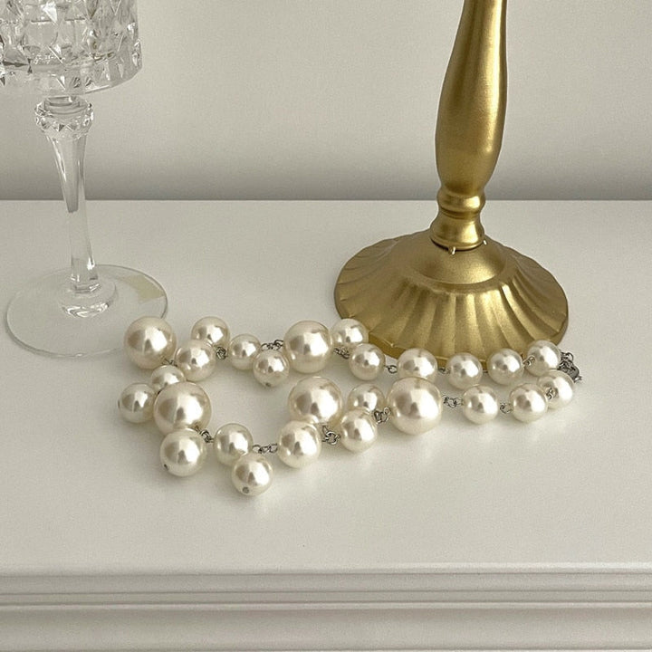 Elise | Fantastiskt Pärlhalsband - Eleganta klassiska smycken för kvinnor
