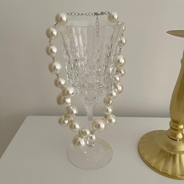 Elise | Fantastiskt Pärlhalsband - Eleganta klassiska smycken för kvinnor