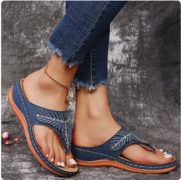 Trellia | Ortopediska Flip-Flop Sandaler För Kvinnor