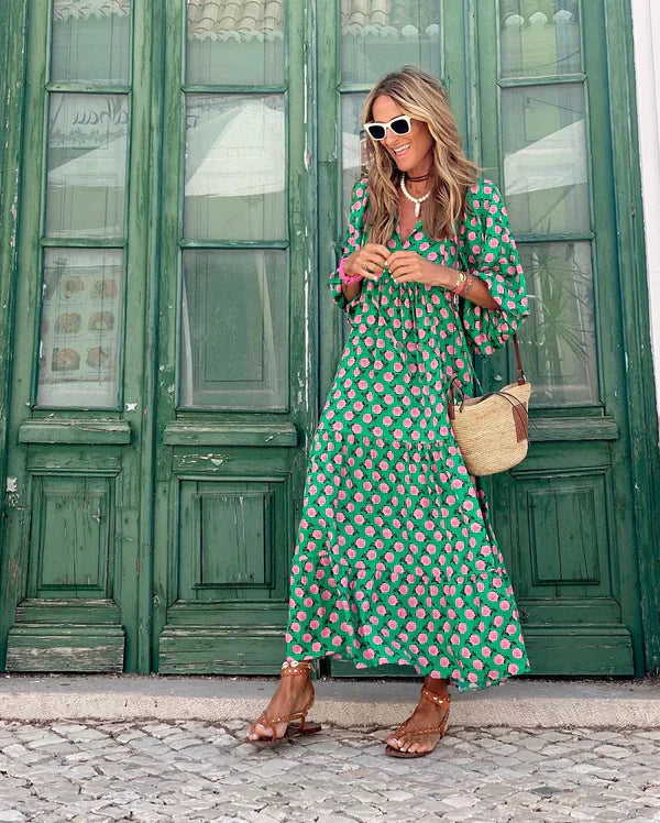 Margaret | Snygg Och Ledig Sommar Klänning
