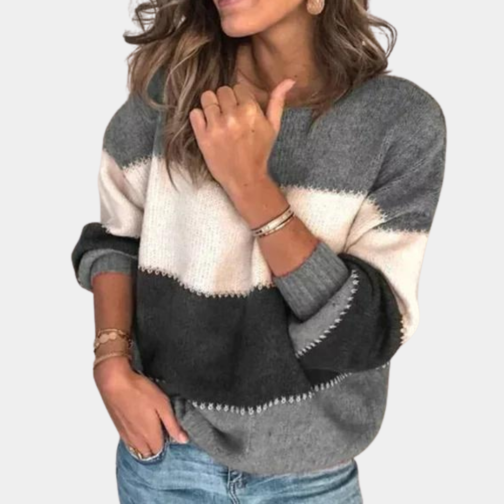 Claire | Randig Mysig Tröja för Kvinnor