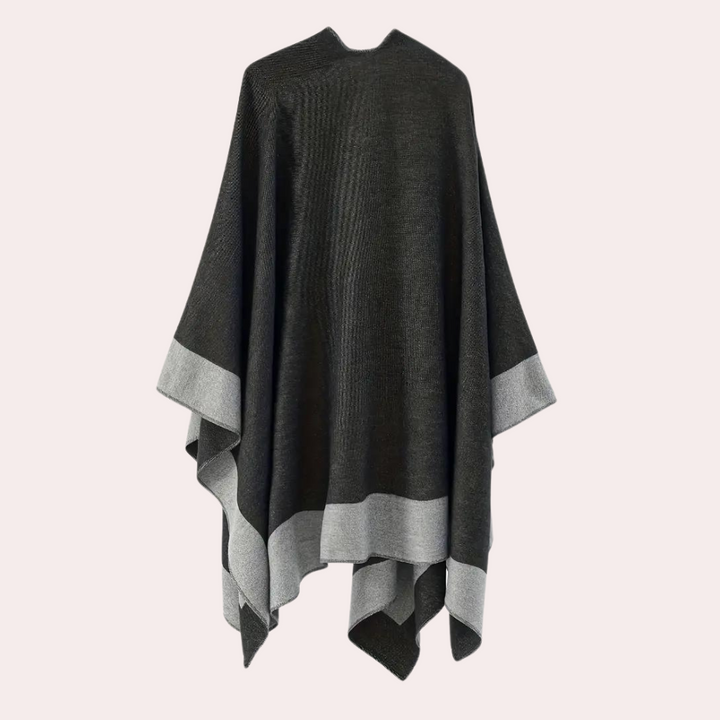 Nora | Elegant Poncho för Kvinnor