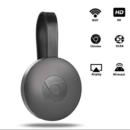 Chromecast Trådlös Medier Streamare 4K + HDR | Strömma Från Telefon till TV