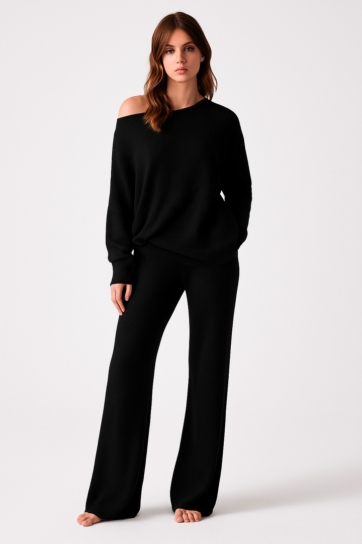 Dam Överdimensionerad Loungeset | Tvådelad Avslappnad Utstyrsel