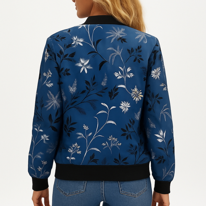 Mireya | Dam Blommig Sommar Bomberjacka