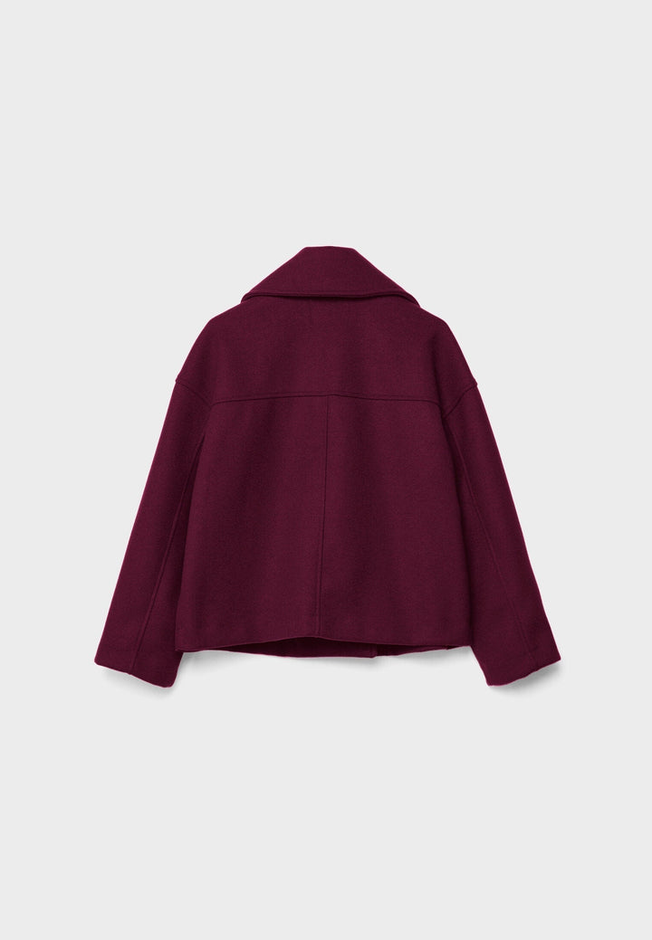 Kaelith | Chic Dubbel-Knäppt Kort Blazer Jacka