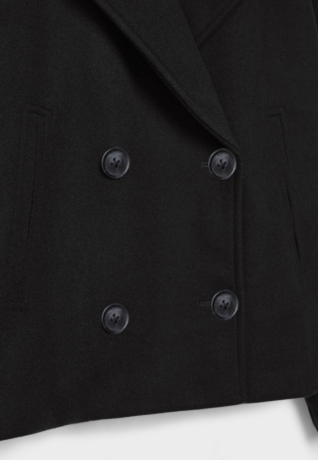 Kaelith | Chic Dubbel-Knäppt Kort Blazer Jacka