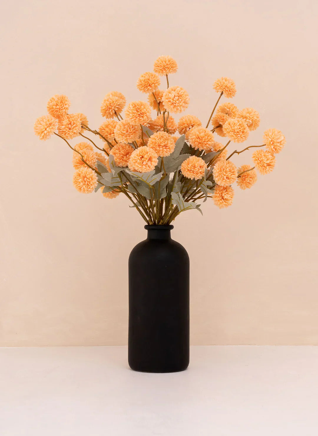 10 Stänglar Silke Kiku Krysantemum Blommor