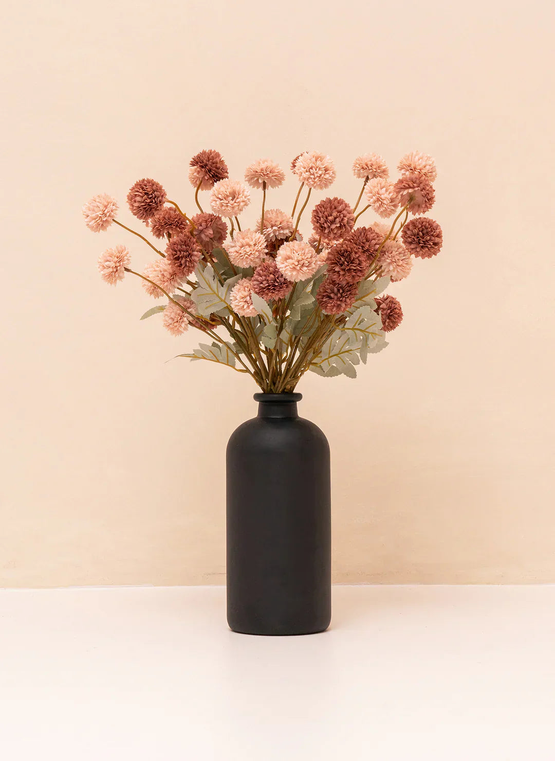 10 Stänglar Silke Kiku Krysantemum Blommor
