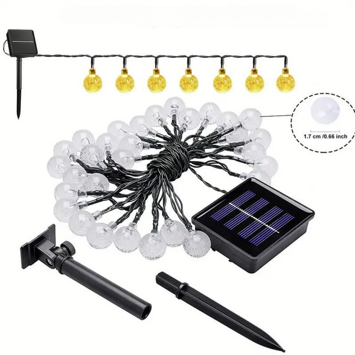 Skarn | Solar Utomhus Strängljus