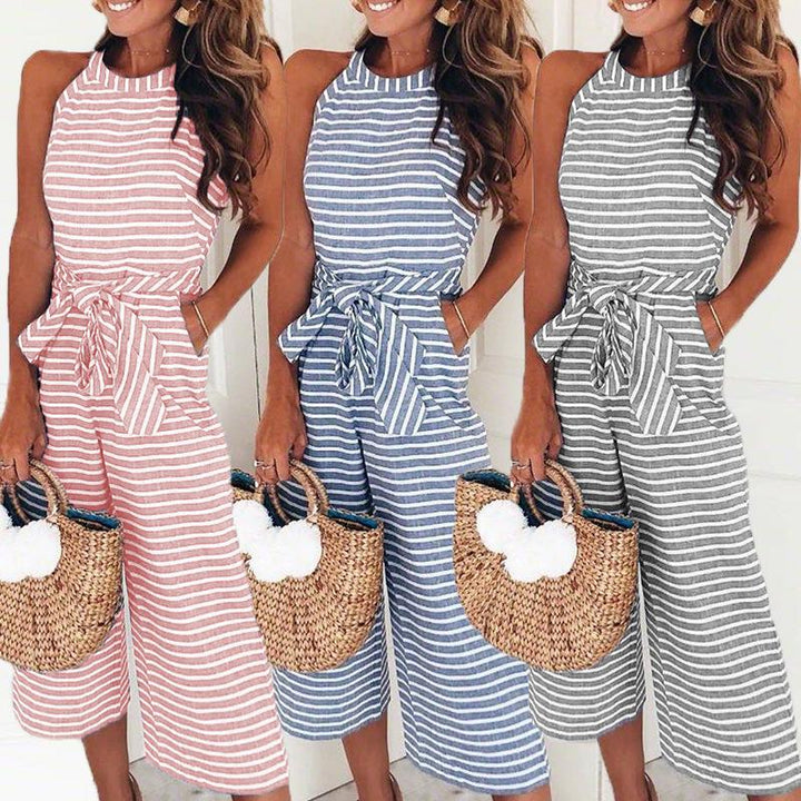 Wren | Damen Nautisk Randig Overall