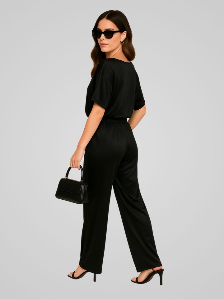 Willa | Dam Eleganta Satin Co-ord Uppsättning