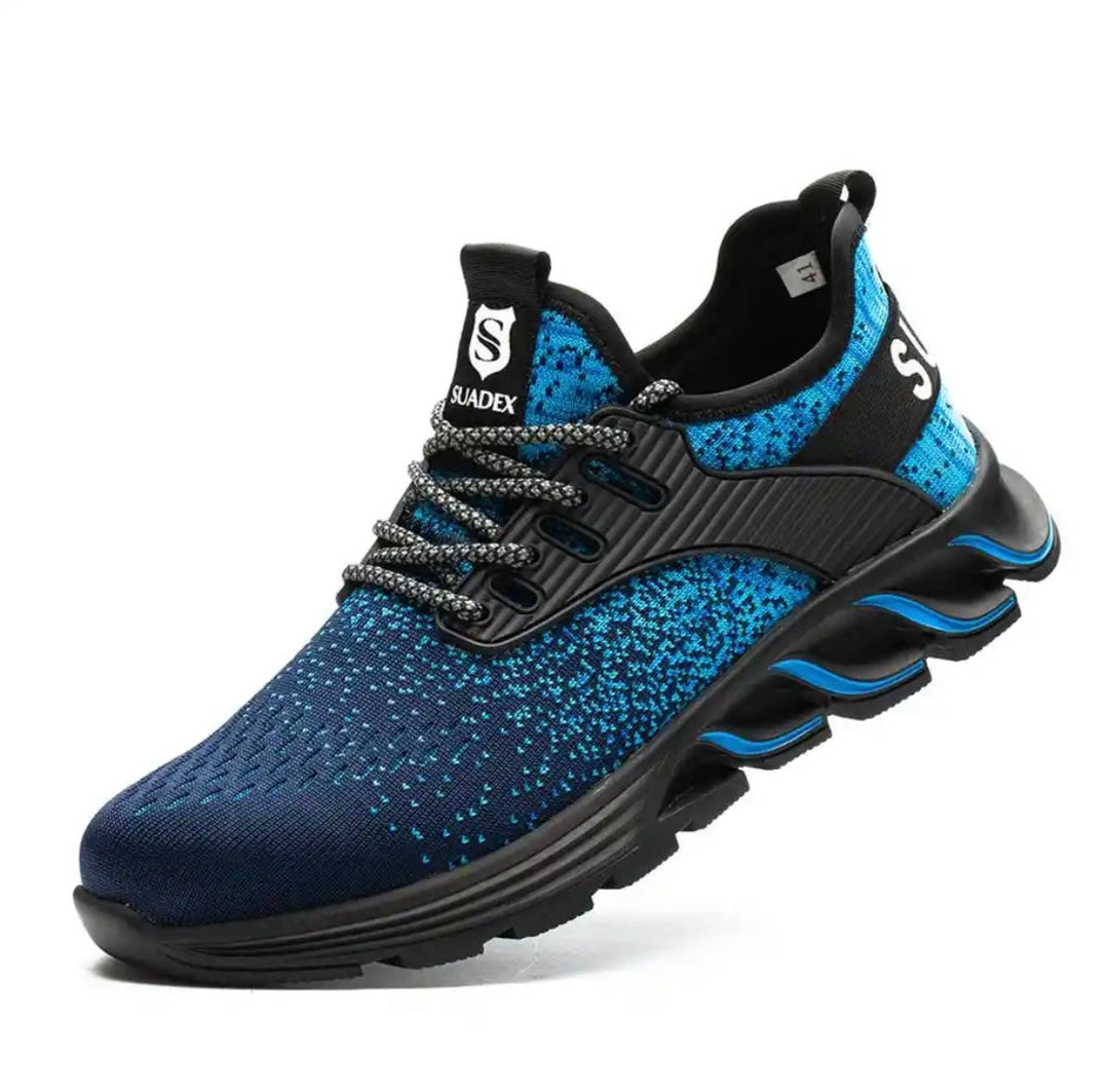 Säkerhets Sneaker med Ståltå och Halksäkra Skor