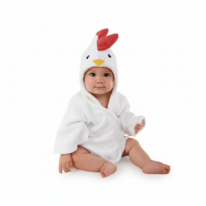 Baby Badrock | Huvrock med Söta Djurögon