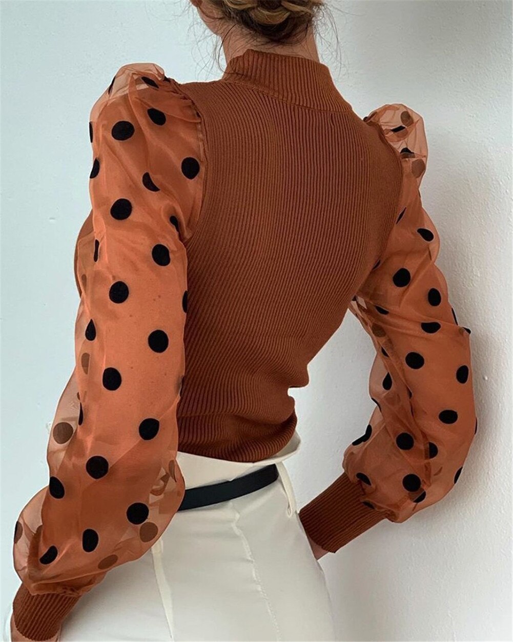 Rainelle | Damer Eleganta Långärmad Blus