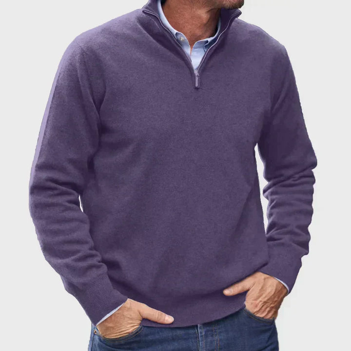 Klassisk Herr Pullover
