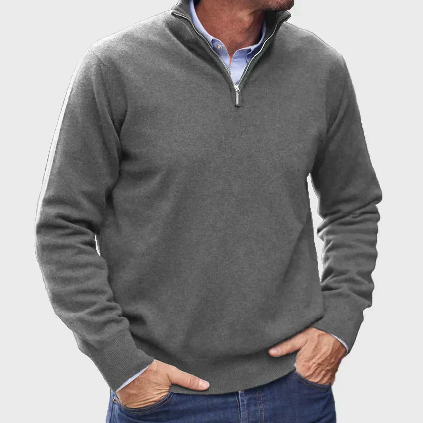 Klassisk Herr Pullover