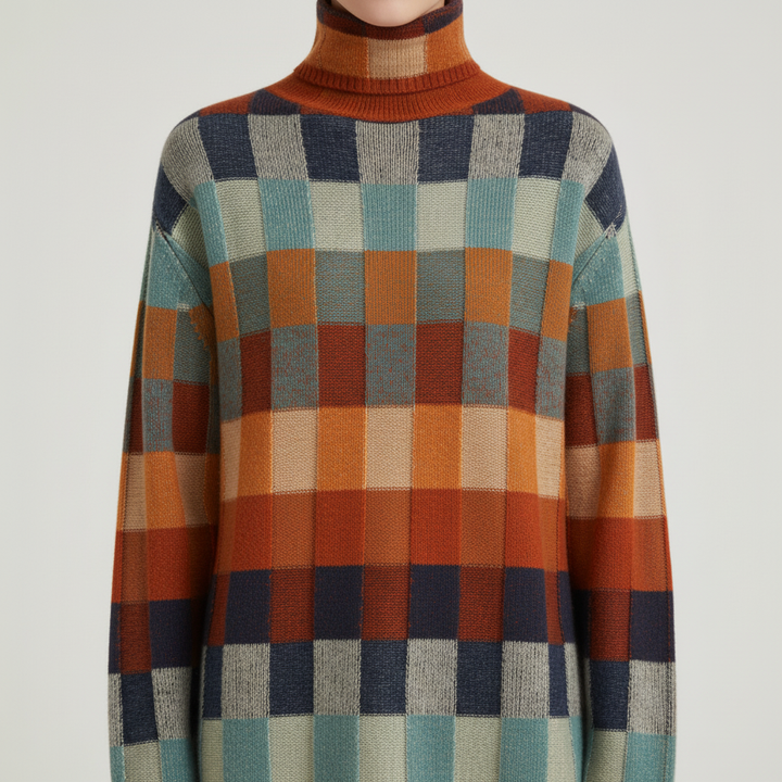 Dam Uppcyklad Kashmirblandning Tröja