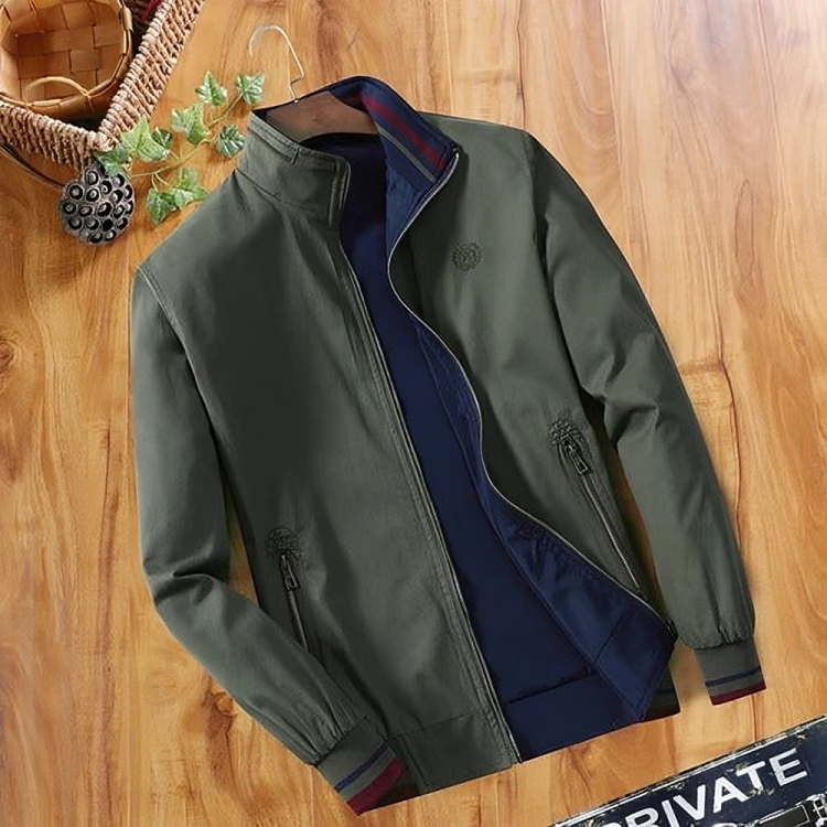 Herr Vändbar Jacka | Modern Tillfällig Stil