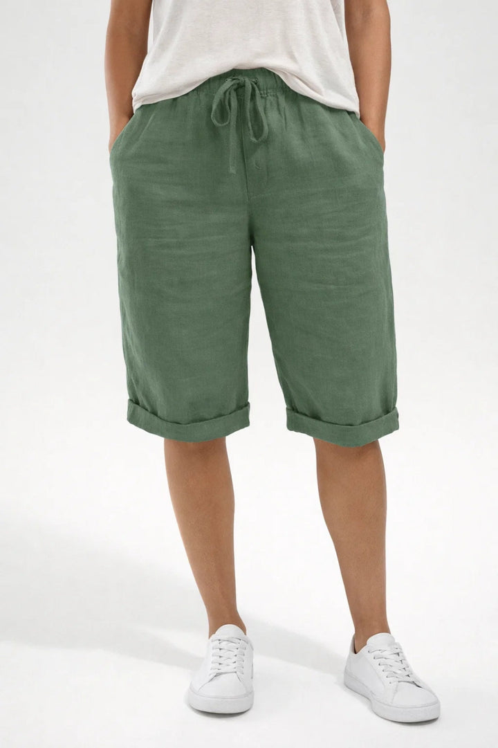 Dam Avslappnad Sommarshorts | Bekväm Elastisk Midja