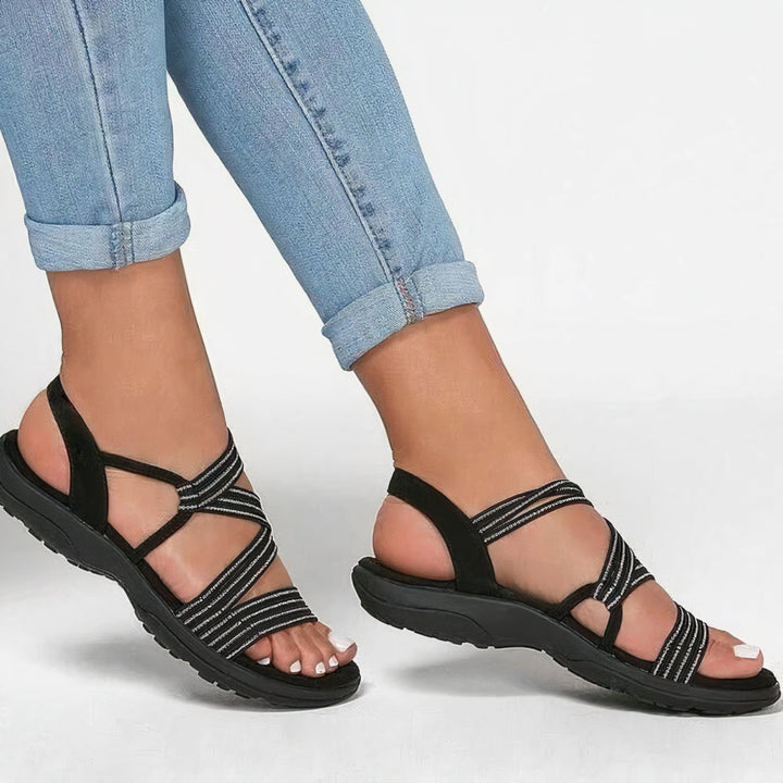 Niamh | Damer Platta Strandsandaler