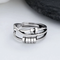 Pearl | Anti-ångest Ring - 925 Sterling Silver Justerbart Band för Kvinnor