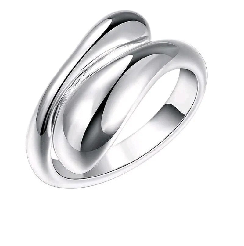 Eva | Dam 4-Delade Sterling Silver Teardrop Smycken Uppsättning