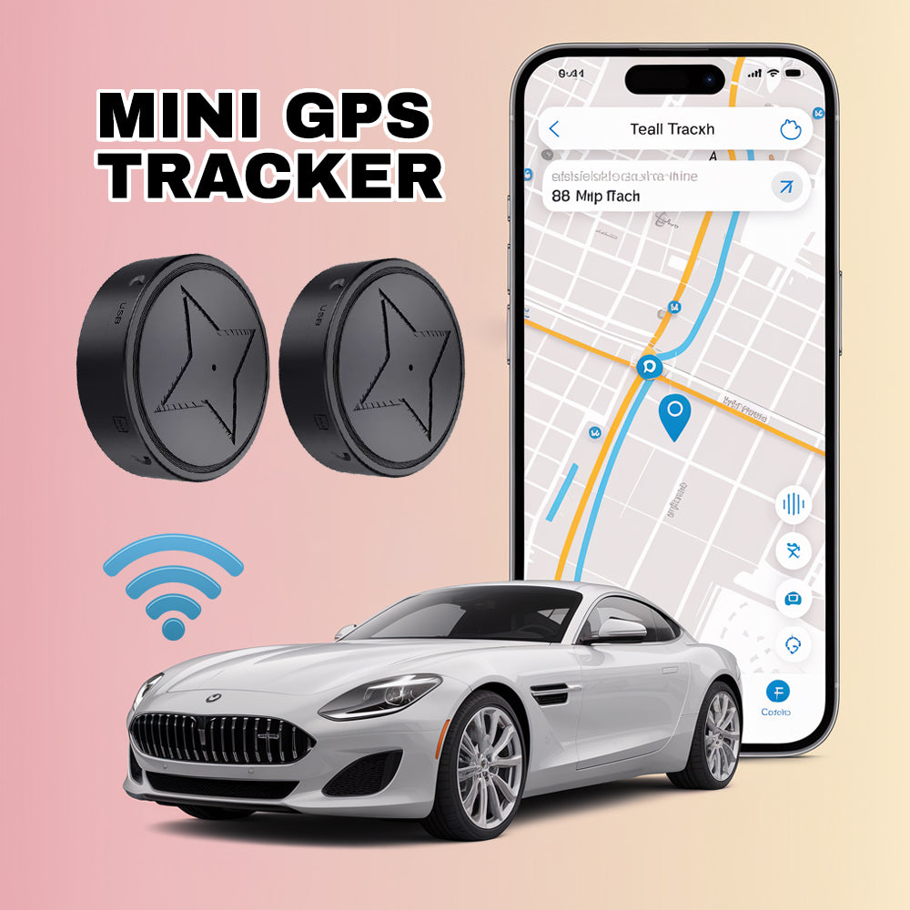 Magnetisk Mini GPS Spårare | Verklig-Tid Plats