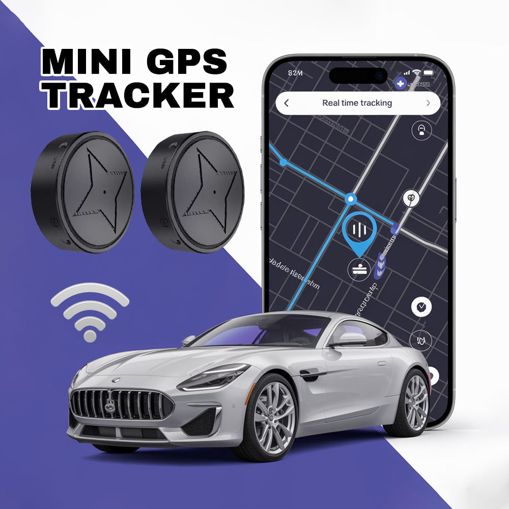 Magnetisk Mini GPS Spårare | Verklig-Tid Plats