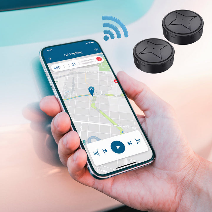 Magnetisk Mini GPS Spårare | Verklig-Tid Plats