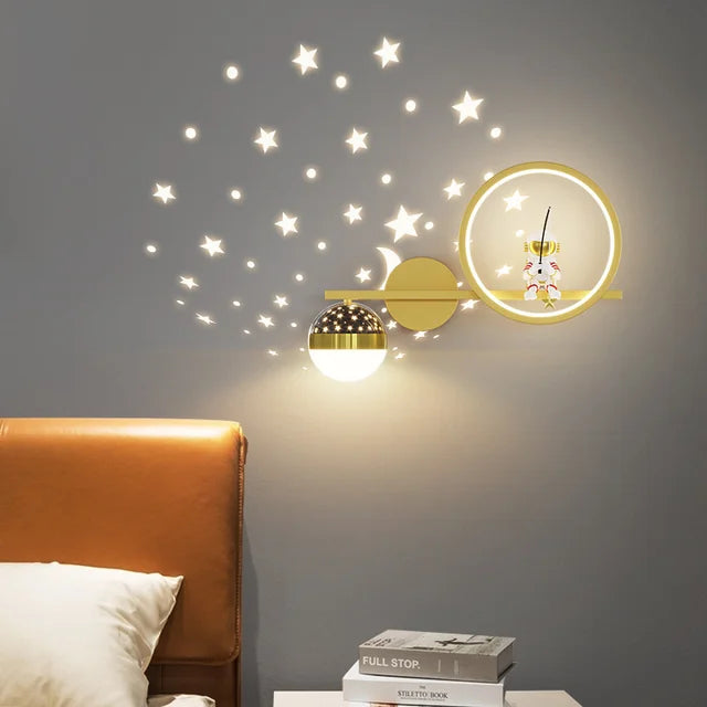 Klovik | Modernt LED-Nattljus Vägglampa
