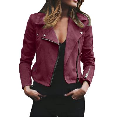 Colette | Slim Fit Dam Läderjacka