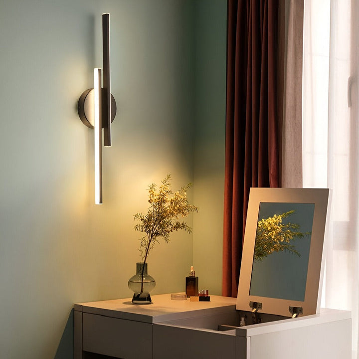 Minimalistisk Vägglampa | Modern LED-Sconce för Sovrum och Vardagsrum