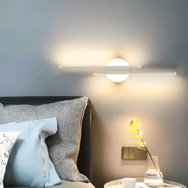 Minimalistisk Vägglampa | Modern LED-Sconce för Sovrum och Vardagsrum