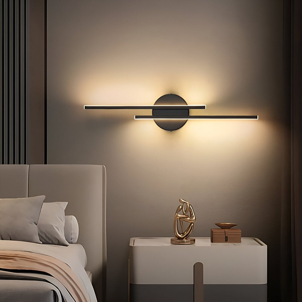 Minimalistisk Vägglampa | Modern LED-Sconce för Sovrum och Vardagsrum