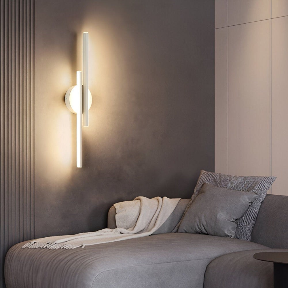 Minimalistisk Vägglampa | Modern LED-Sconce för Sovrum och Vardagsrum