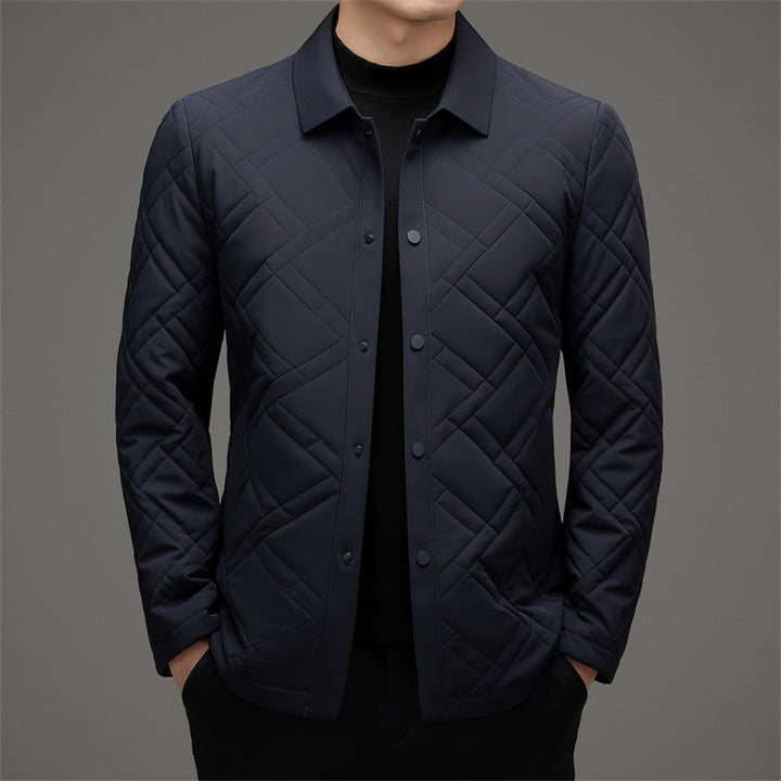Herr Quiltad jacka | Tillfällig Stil