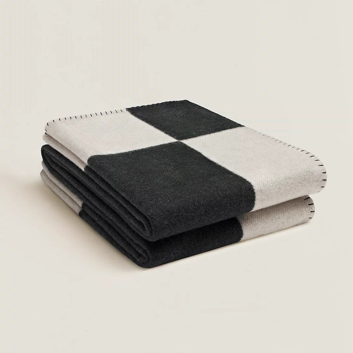 Lyx Ull Och Kashmirblandning Filt