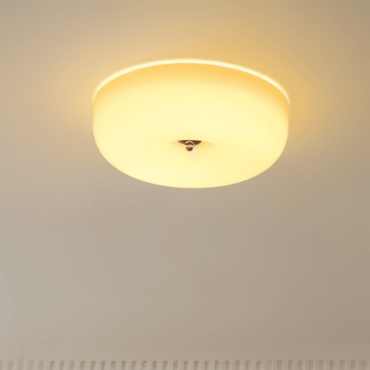 Donut Taklampa | Modern Skandinavisk Vitt Glas Pendellampa