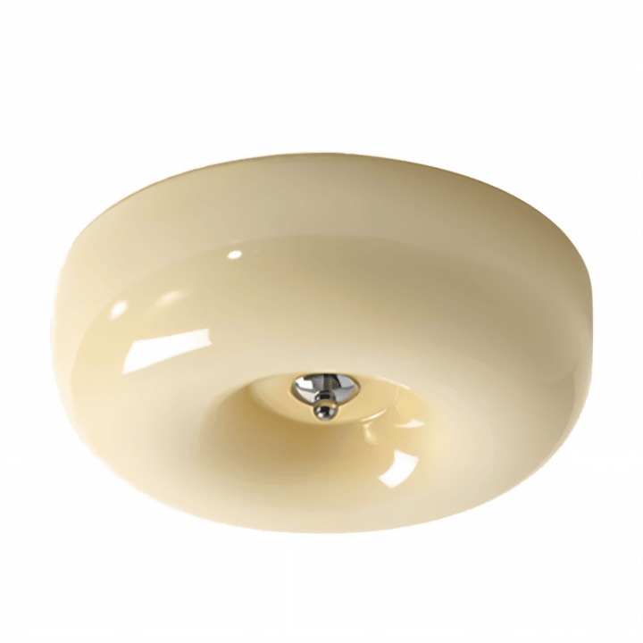 Donut Taklampa | Modern Skandinavisk Vitt Glas Pendellampa