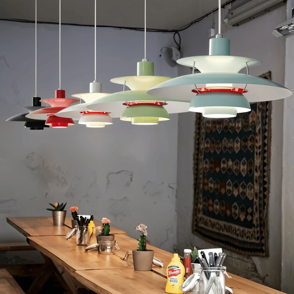 Klassisk och Modern Metall Taklampa för Vardagsrum Eller Kök