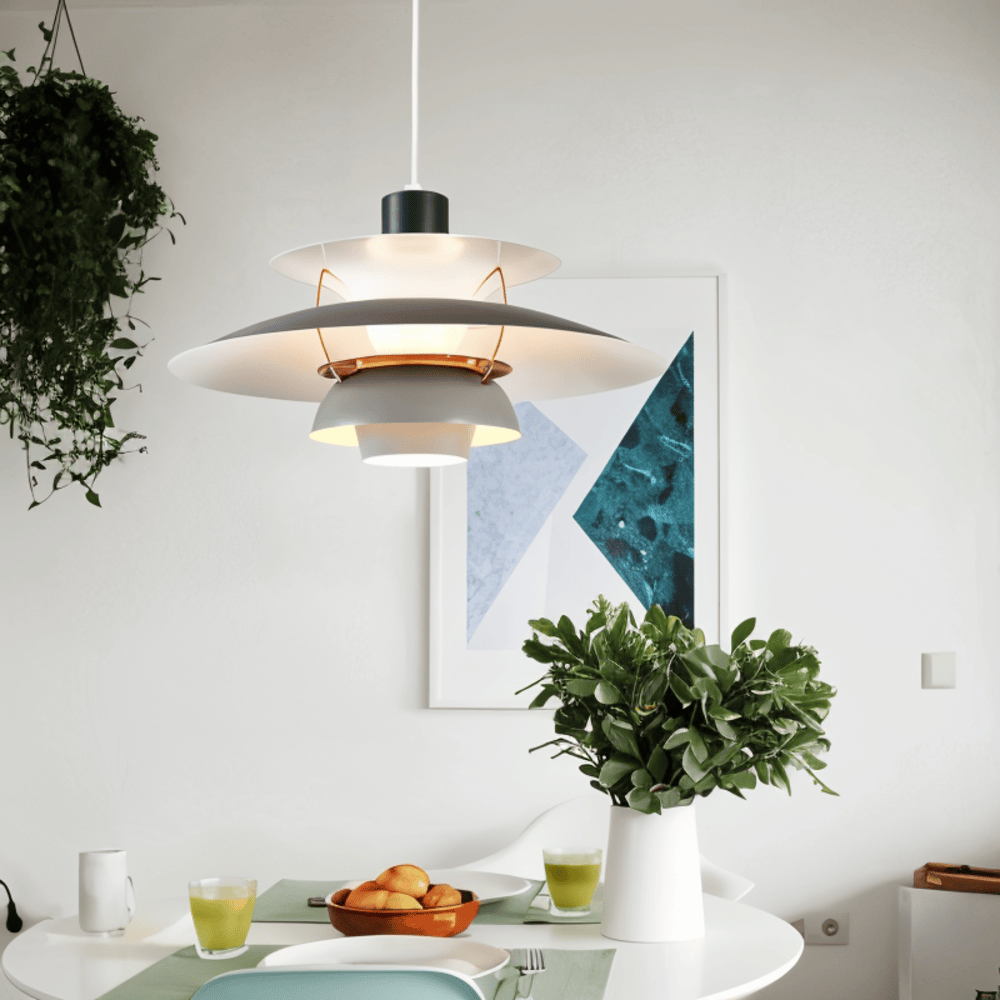 Klassisk och Modern Metall Taklampa för Vardagsrum Eller Kök