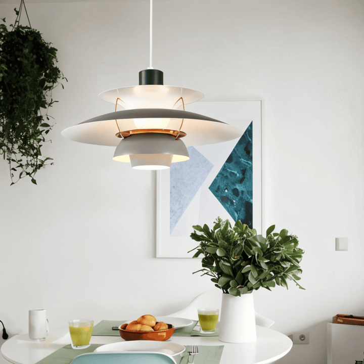 Klassisk och Modern Metall Taklampa för Vardagsrum Eller Kök