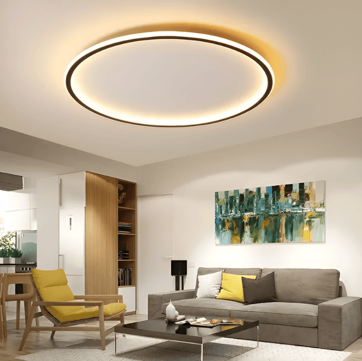 Rund Dimbar LED-Taklampa | Modern Nordisk Utformning