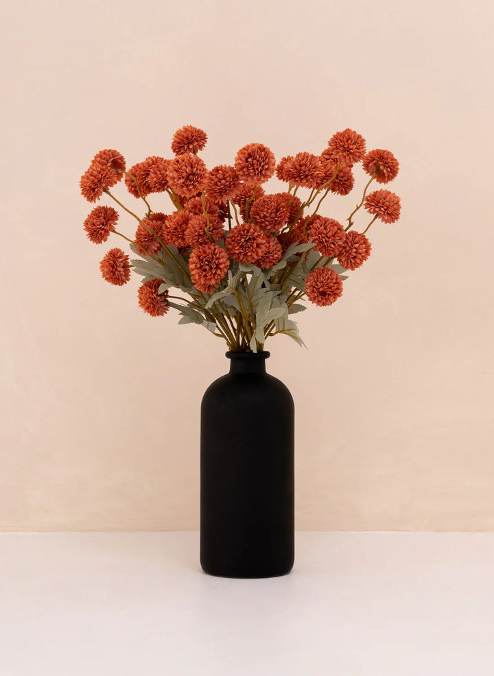 10 Stänglar Silke Kiku Krysantemum Blommor