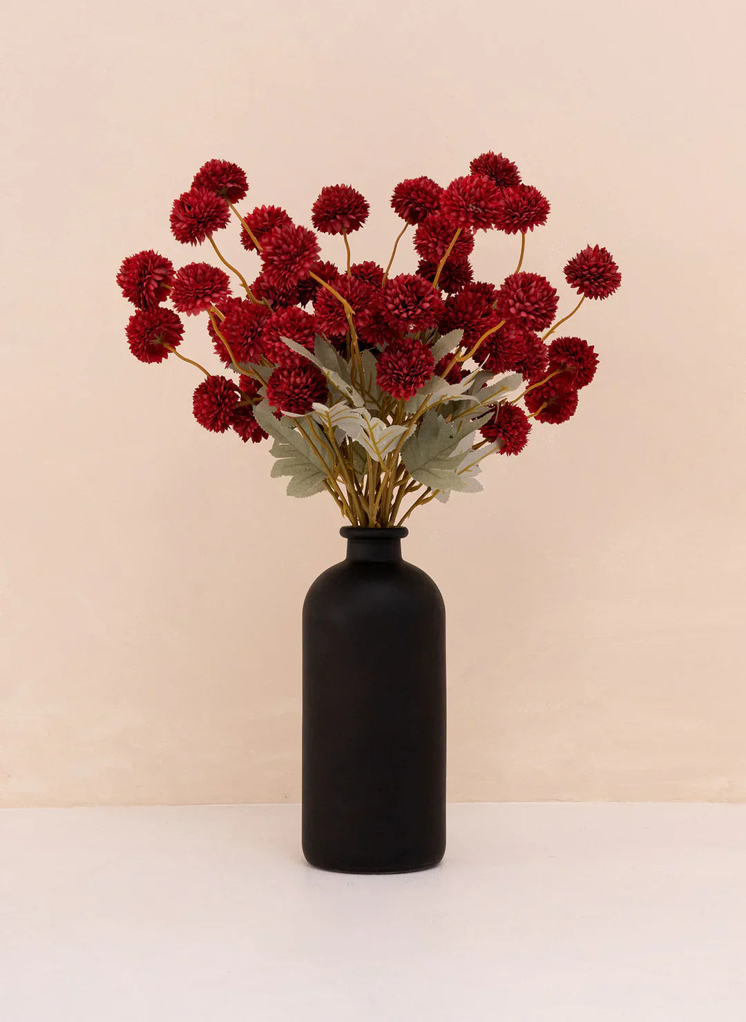 10 Stänglar Silke Kiku Krysantemum Blommor
