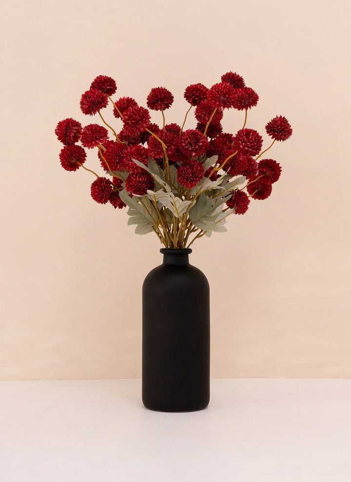 10 Stänglar Silke Kiku Krysantemum Blommor