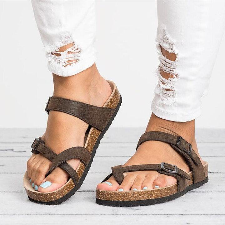 Serenelle | Ortopediska Sandaler i Romersk Stil
