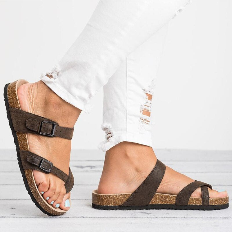 Serenelle | Ortopediska Sandaler i Romersk Stil